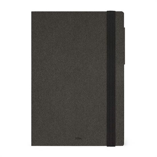 AGENDA 2026 12mesi DAY DEEP GRAPHITE 12x18 LEGAMI