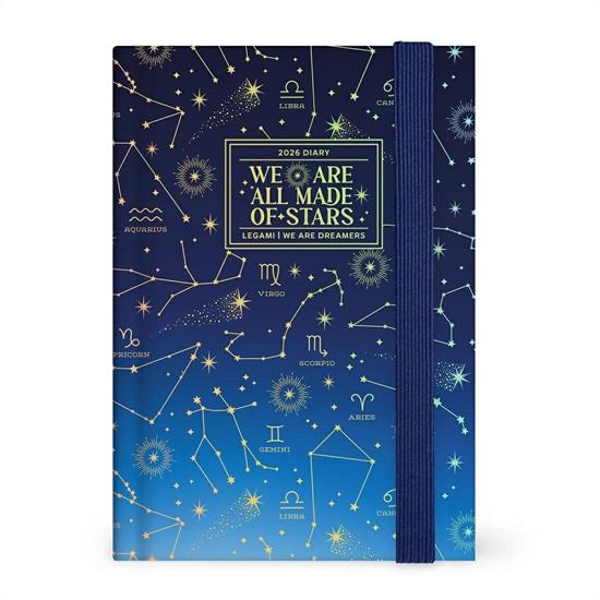 AGENDA 2026 12mesi DAY STARS 9,5x13,5 LEGAMI