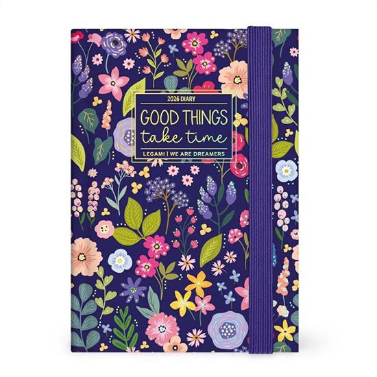 AGENDA 2026 12mesi DAY FLOWERS 9,5x13,5 LEGAMI