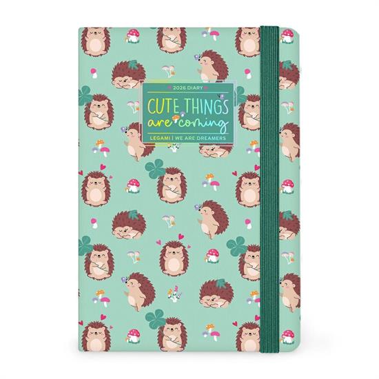 AGENDA 2026 12mesi DAY HEDGEHOG 12x18 LEGAMI