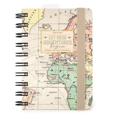 AGENDA 2026 12mesi DAY TRAVEL 12x18 LEGAMI