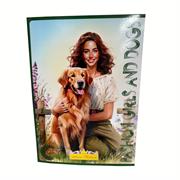 LIBRO COLORA FASHION GIRLS AND DOGS SERIE SPECIALE
