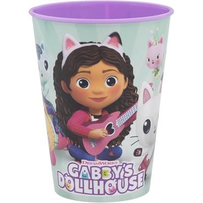 BICCHIERE PLASTICA GABBY'S DOLLHOUSE