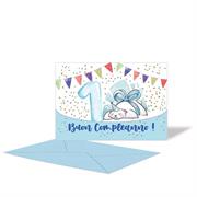 BIGLIETTO 1 ANNO P/S AZZURRO