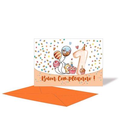 BIGLIETTO 1 ANNO P/S ARANCIO