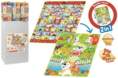 TAPPETO EPE 180x150 1cm LETTERE/NUMERI