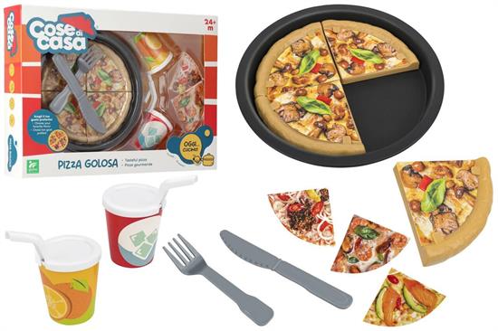 SET PIZZA C/POSATE E BIBITE