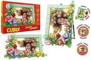 COSTRUZIONI PORTAFOTO C/FIORI 336pz CUBIX