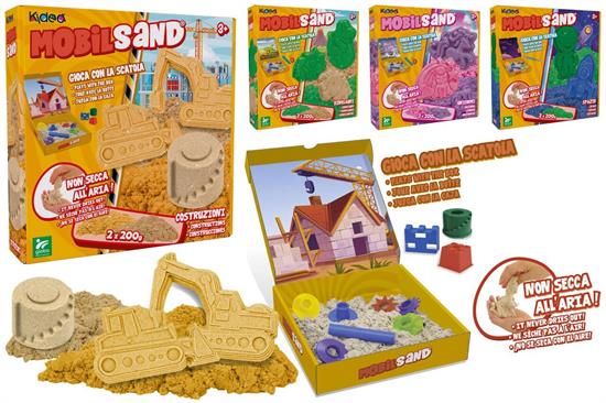 SABBIE MOBILI 2x200gr C/ACCESSORI