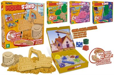 SABBIE MOBILI 2x200gr C/ACCESSORI