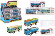 MODELLINO AUTOBUS DIE CAST PLASTIC BOX RETROCARICA