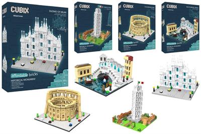 COSTRUZIONI MONUMENTI ITALIANI CUBIX