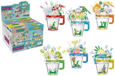 COSTRUZIONI BUBBLE TEA C/ANIMALETTO CUBIX