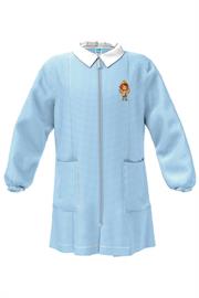 GREMBIULE ASILO AZZURRO CERNIERA 60 BRO 5anni