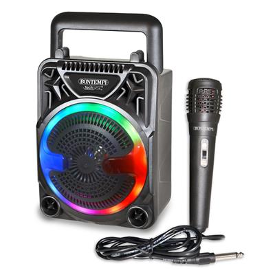 BONTEMPI TECH CASSA C/LUCI RGB E MICROFONO WIRELESS