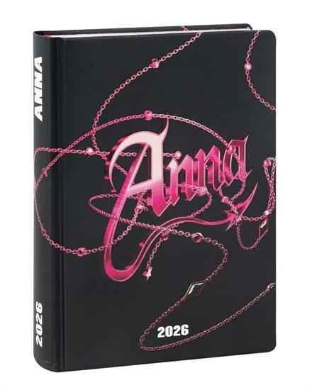 DIARIO DI ANNA - BLACK MEDIUM 16mesi mod.ANNA