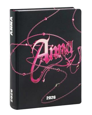 DIARIO DI ANNA - BLACK MEDIUM 16mesi mod.ANNA