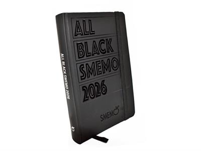 SMEMO 2026 ALL BLACK DAILY 12mesi