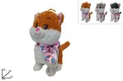 PELUCHE GATTO 30cm