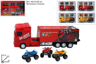 CAMION C/MEZZI IN BOX