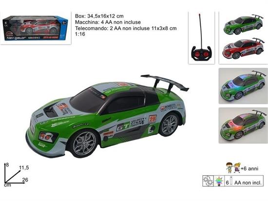 MACCHINA R/C DA CORSA