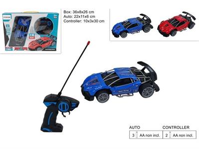 AUTO R/C 4 CANALI 1:16