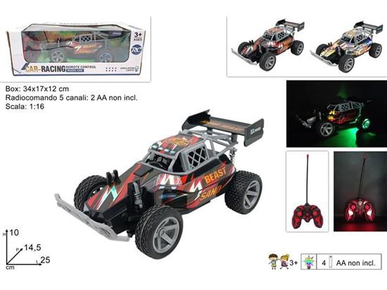 MACCHINA R/C FUORISTRADA 1:16 ASS.