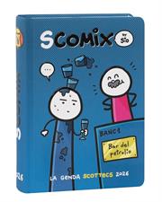 DIARIO SCOMIX 2026 PETROLIO MEDIUM