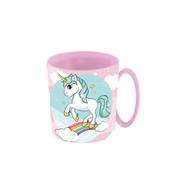 TAZZA PLASTICA UNICORNO