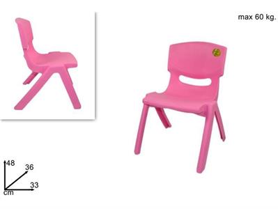 SEDIA BIMBI ROSA