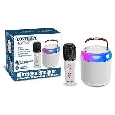 BONTEMPI TECH CASSA C/MICROFONO WIRELESS