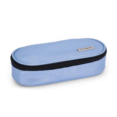 BUSTINA COMIX OVALE LUREX AZZURRO