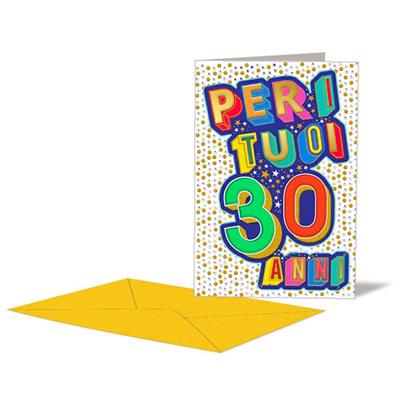 BIGLIETTO 30 ANNI I MIGLIORI ANNI 30