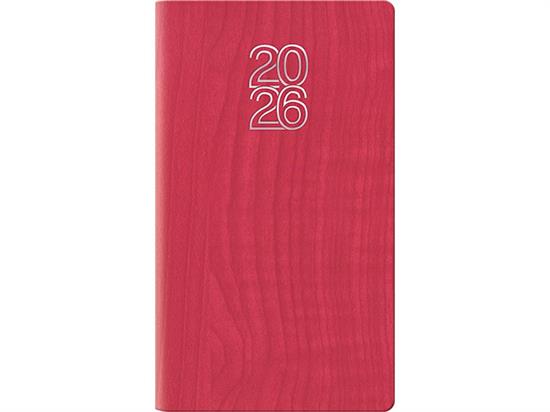 AGENDA 2026 8x14 VERTIGO ROSSO SETTIMANALE VERT.