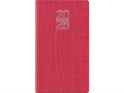 AGENDA 2026 8x14 VERTIGO ROSSO SETTIMANALE VERT.