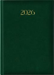 AGENDA 2026 17x24 MADRID VERDE SETTIMANALE