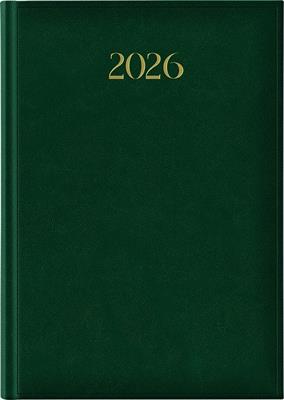 AGENDA 2026 17x24 MADRID VERDE SETTIMANALE