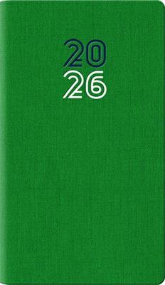 AGENDA 2026 8x14 CARIBE VERDE SETTIMANALE VERT.