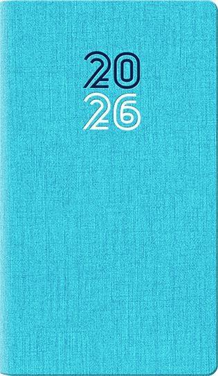 AGENDA 2026 8x14 CARIBE AZZURRO SETTIMANALE VERT.