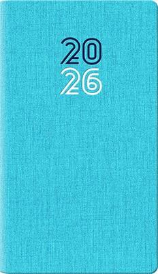 AGENDA 2026 8x14 CARIBE AZZURRO SETTIMANALE VERT.