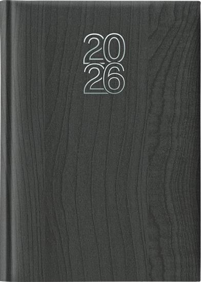 AGENDA 2026 A5 VERTIGO GRIGIO SCURO GIORNALIERA S/D