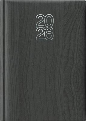 AGENDA 2026 A5 VERTIGO GRIGIO SCURO GIORNALIERA S/D