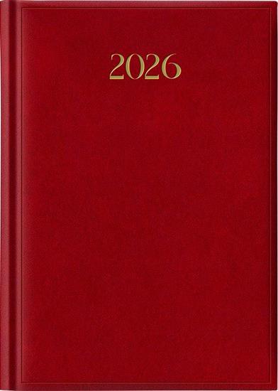 AGENDA 2026 A5 MADRID ROSSO GIORNALIERA S/D