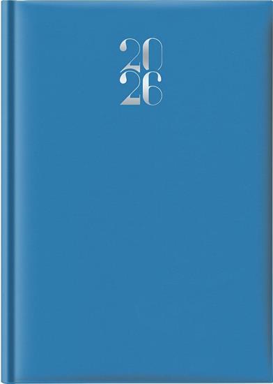 AGENDA 2026 A4 GOMMATO AZZURRO GIORNALIERA