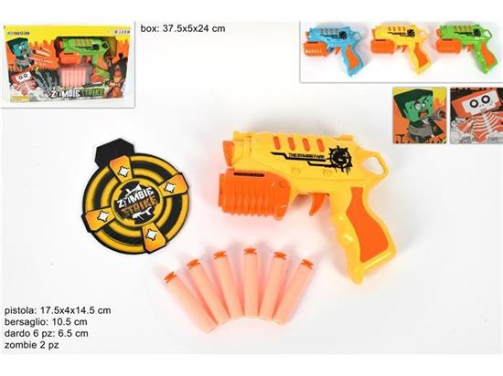 PISTOLA C/DARDI E BERSAGLIO