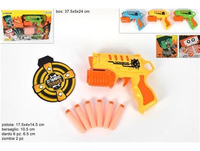 PISTOLA C/DARDI E BERSAGLIO