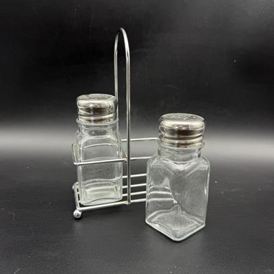 SET PORTA SALE/PEPE INOX