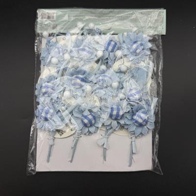 MARGHERITA JUTA CELESTE - un pezzo