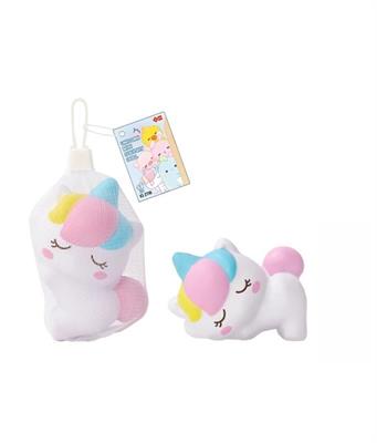 SQUISHY UNICORN 10cm ANTISTRESS IN RETE