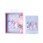 NOTEBOOK SQUISHY UNICORN 96 FOGLI 16x14cm